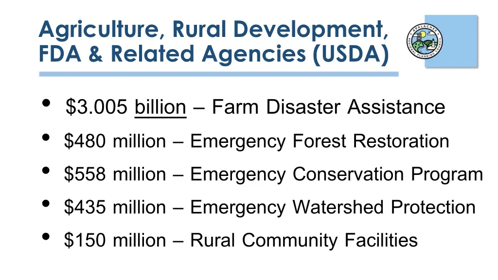 agriculture rural development fda related