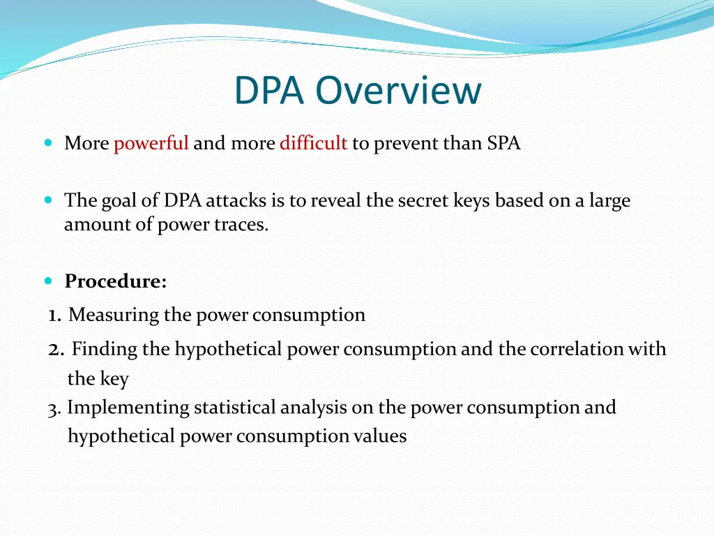 dpa overview