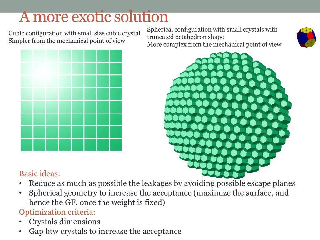 a more exotic solution