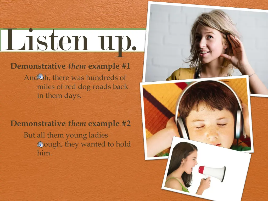 listen up 1