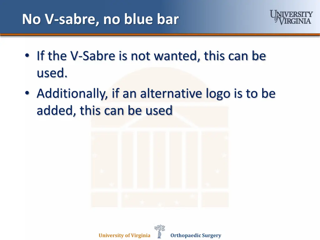 no v sabre no blue bar