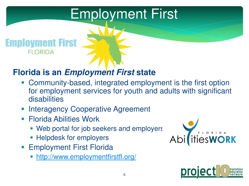 employment first