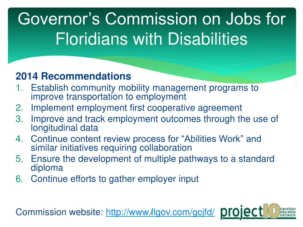 governor s commission on jobs for floridians with