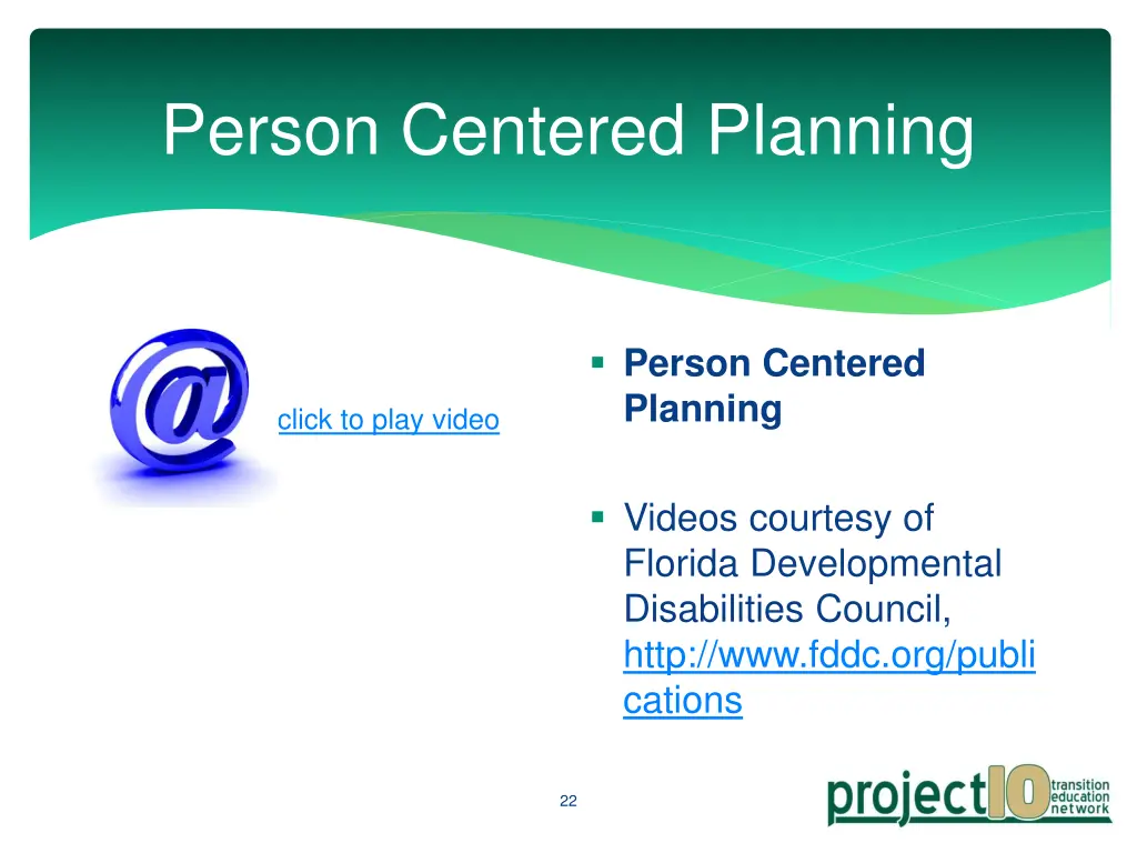 person centered planning