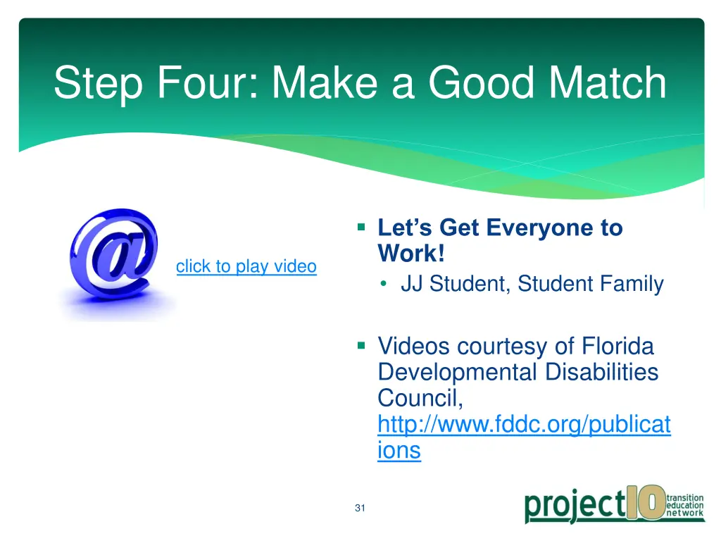 step four make a good match 1
