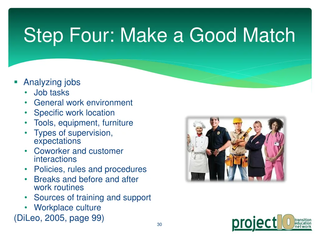 step four make a good match