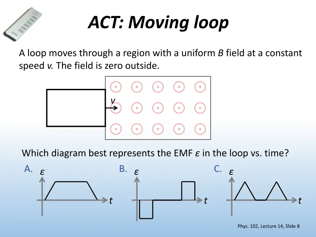 act moving loop