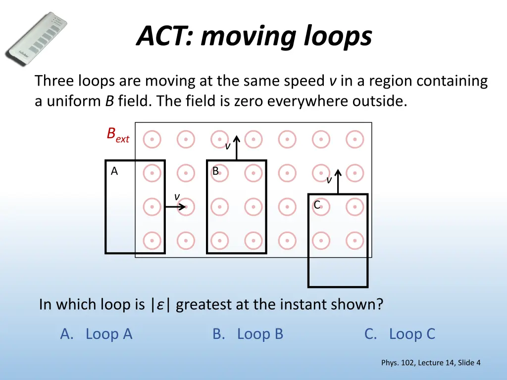 act moving loops