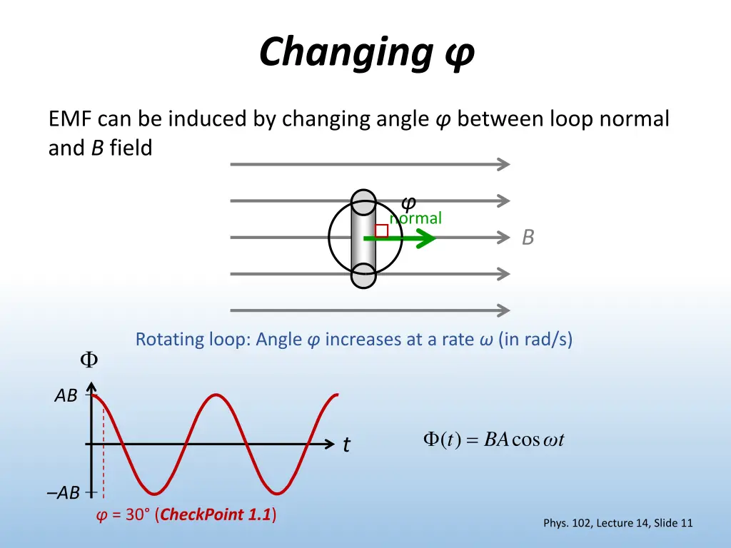 changing