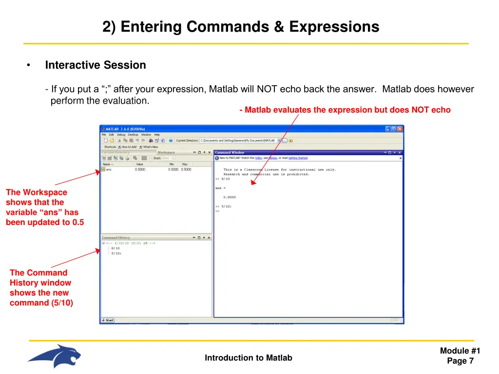 2 entering commands expressions 2