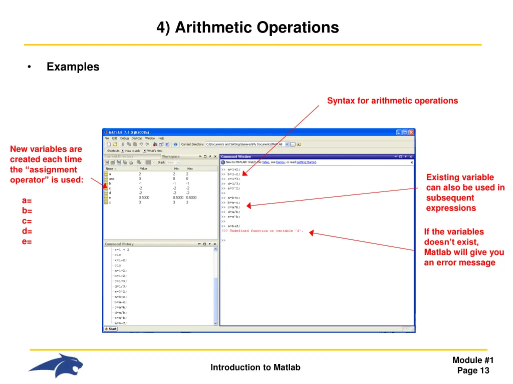 4 arithmetic operations 1