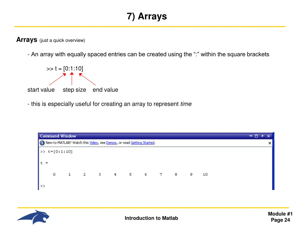 7 arrays 2