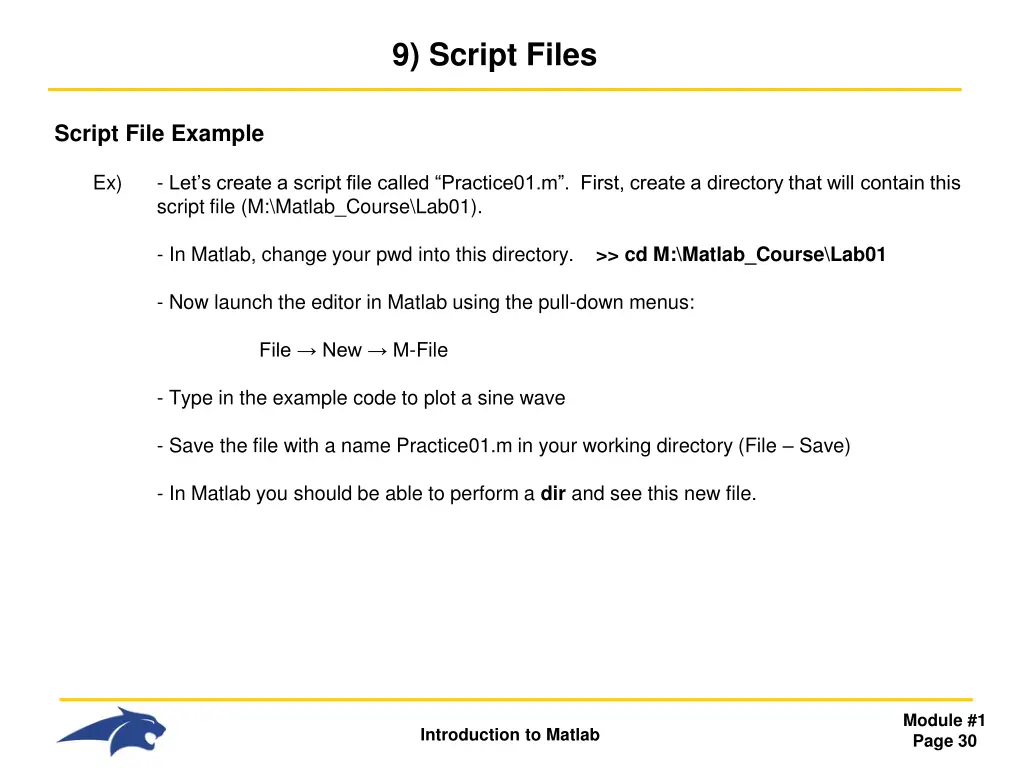 9 script files 2