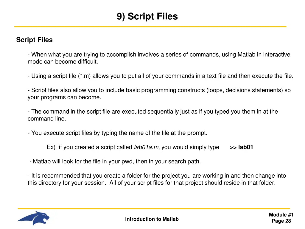 9 script files