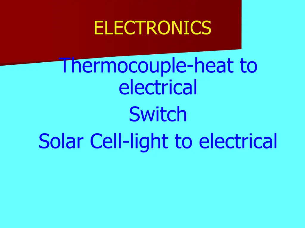electronics 2