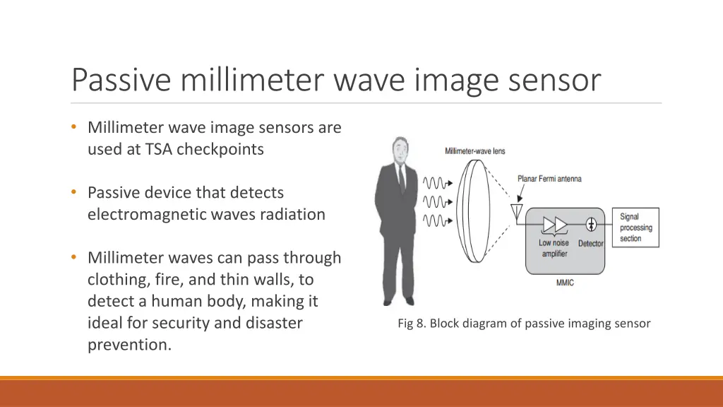 passive millimeter wave image sensor