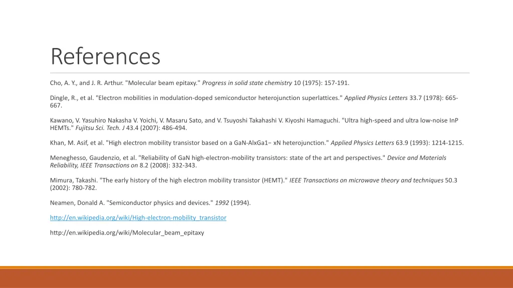 references