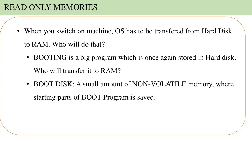 read only memories 2