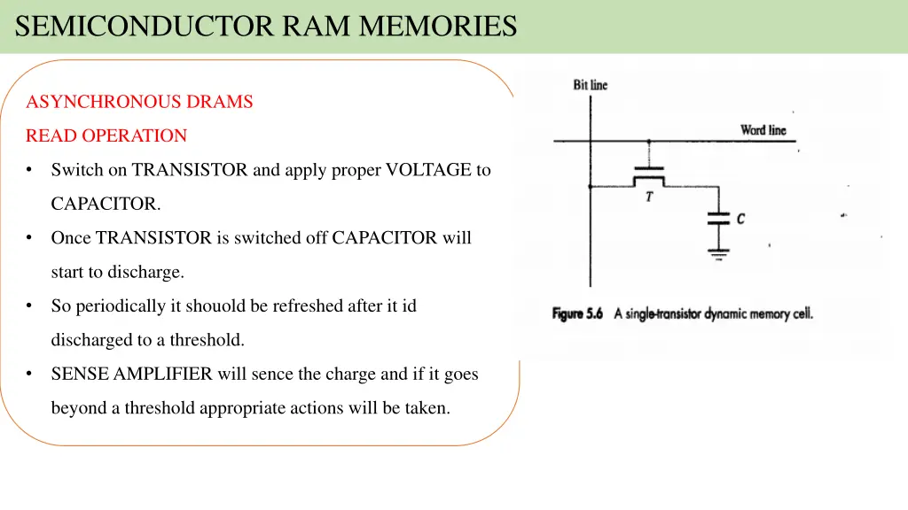 semiconductor ram memories 14
