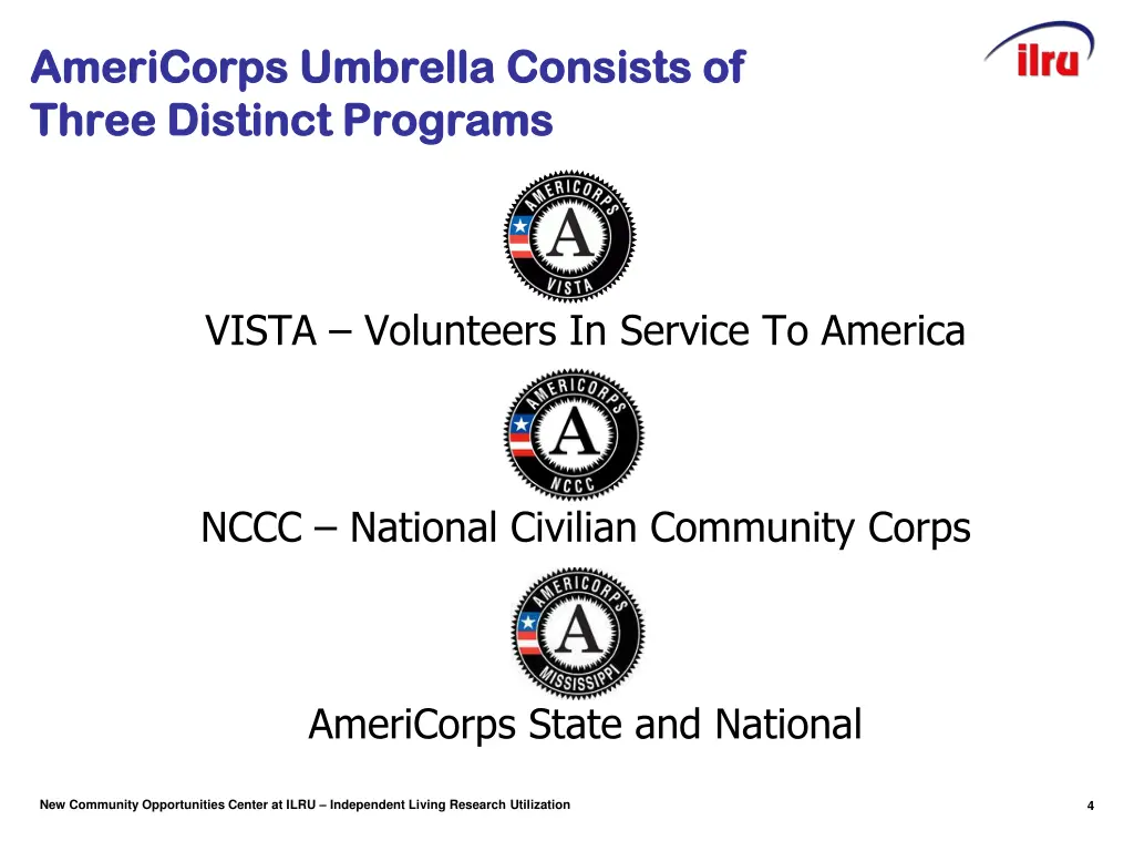 americorps umbrella americorps umbrella consists
