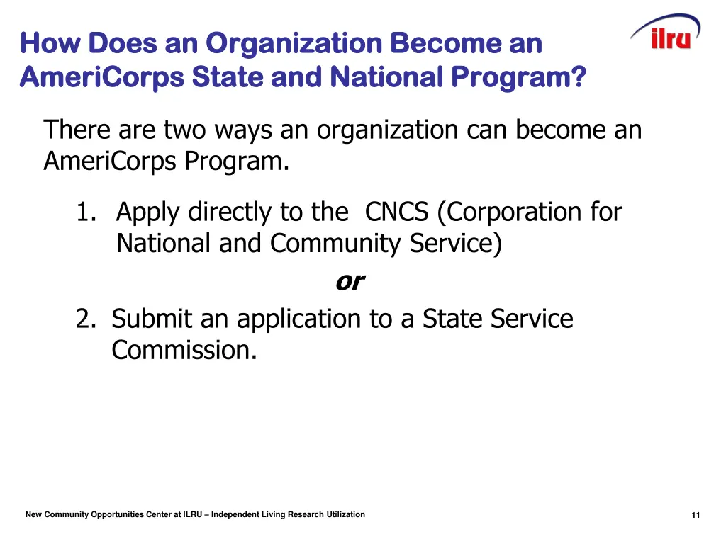 how does an organization become an how does