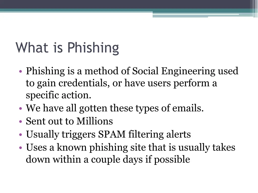 what is phishing