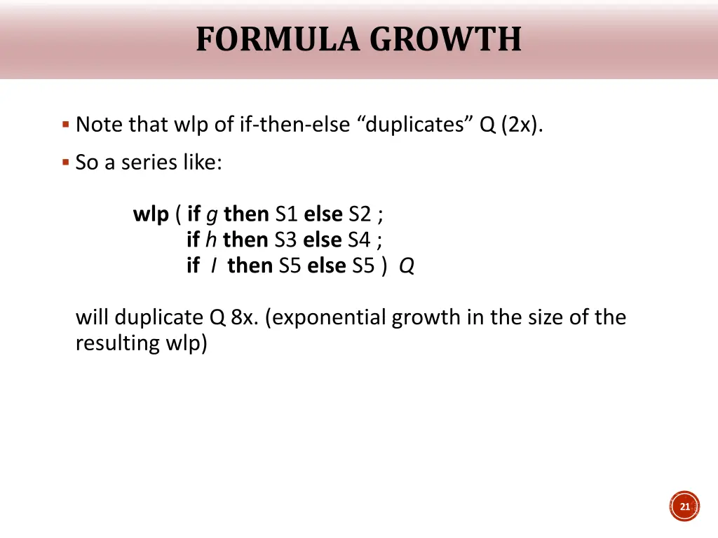 formula growth