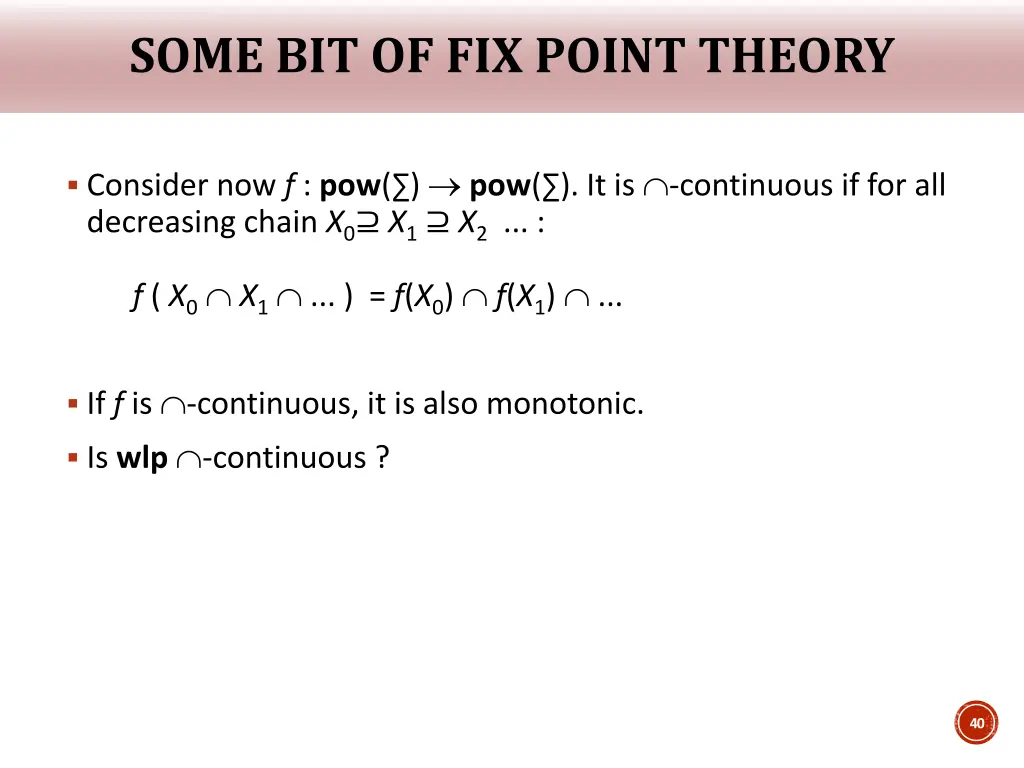 some bit of fix point theory 2