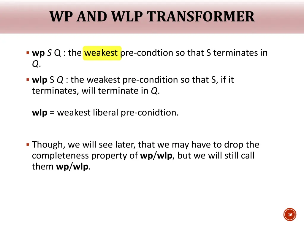 wp and wlp transformer