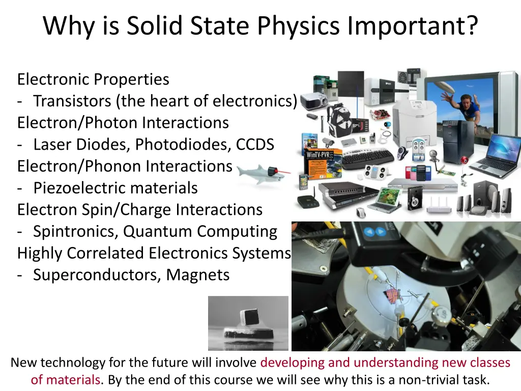 why is solid state physics important