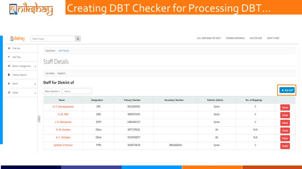 creating dbt checker for processing dbt 1