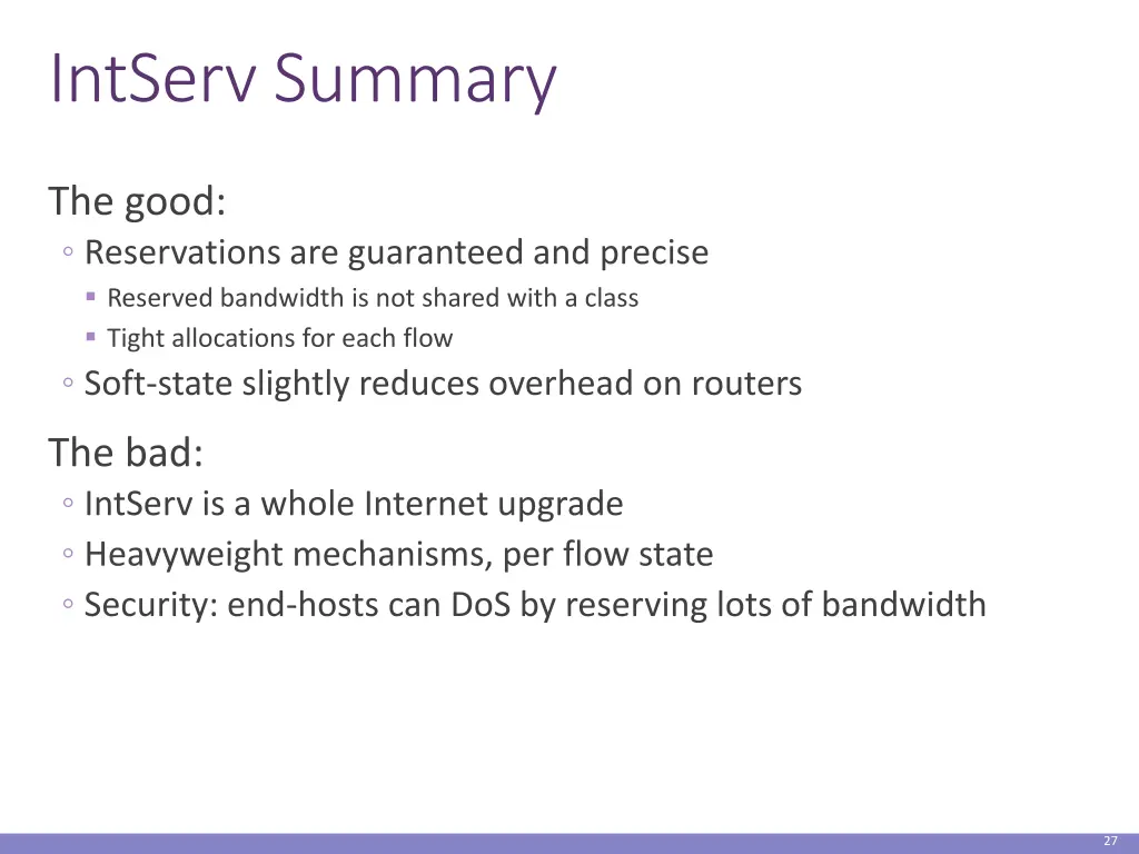 intserv summary
