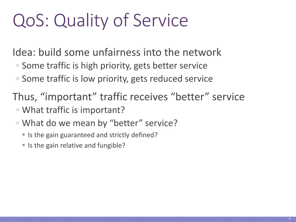 qos quality of service