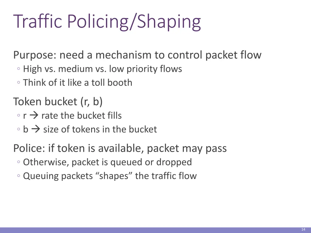 traffic policing shaping