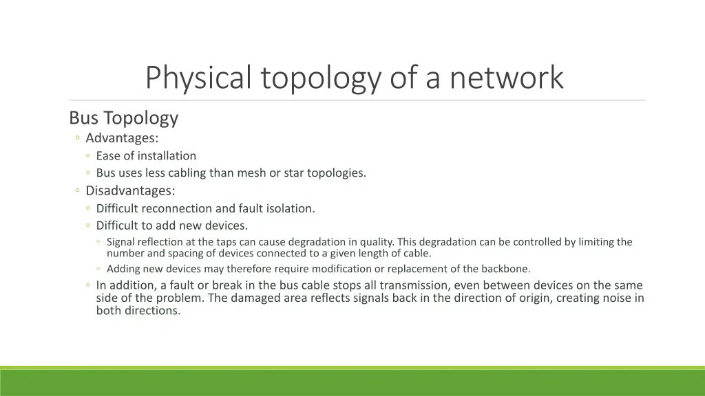 physical topology of a network 6