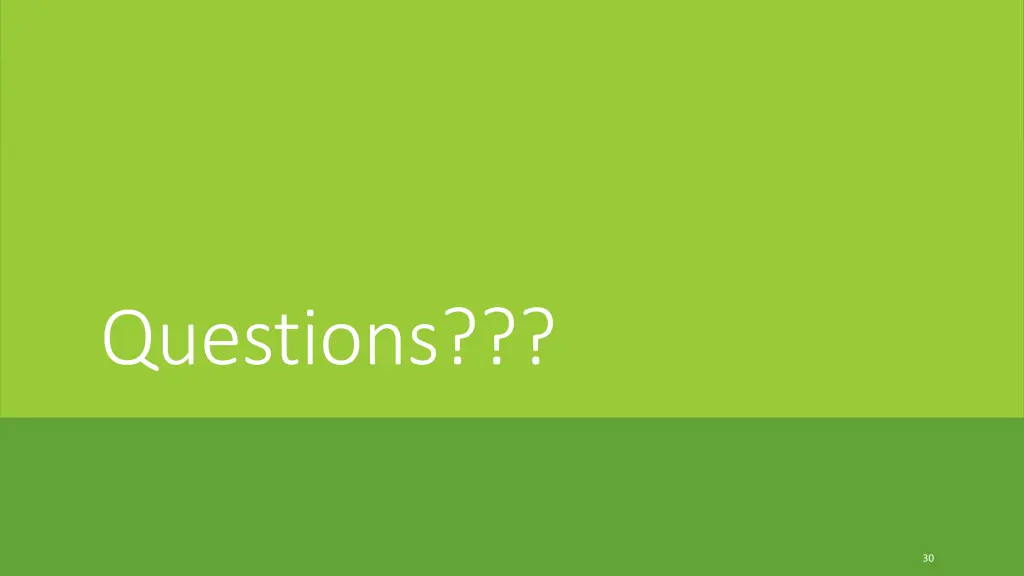 questions