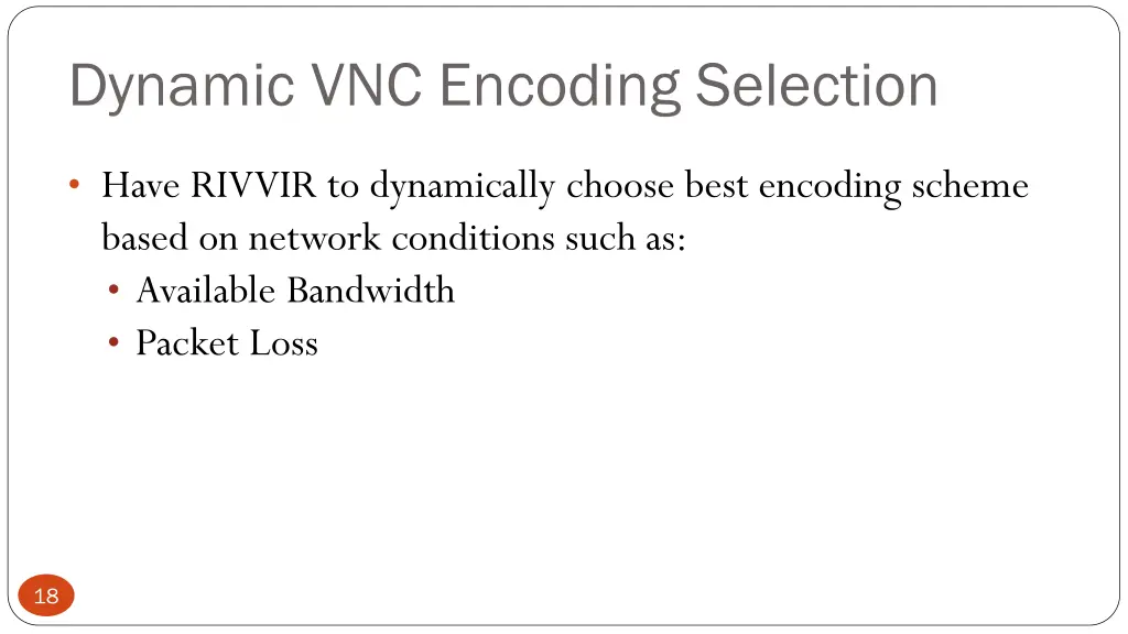 dynamic vnc encoding selection