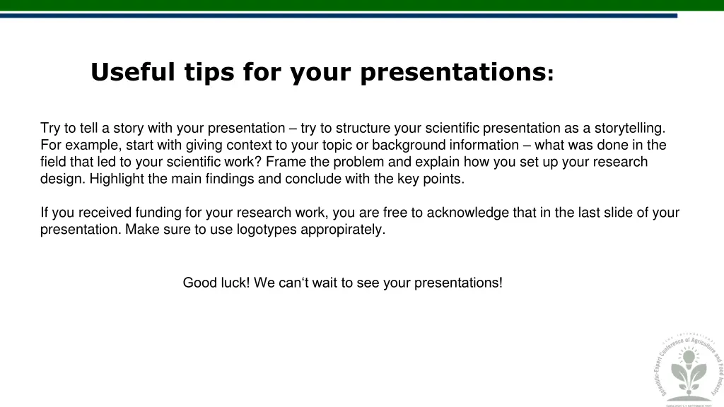 useful tips for your presentations 2