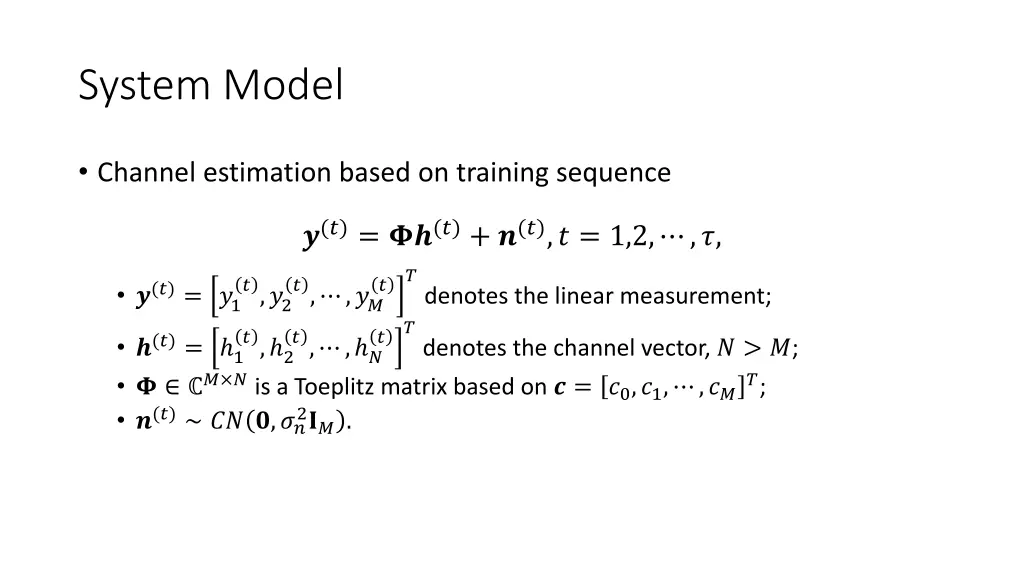 system model