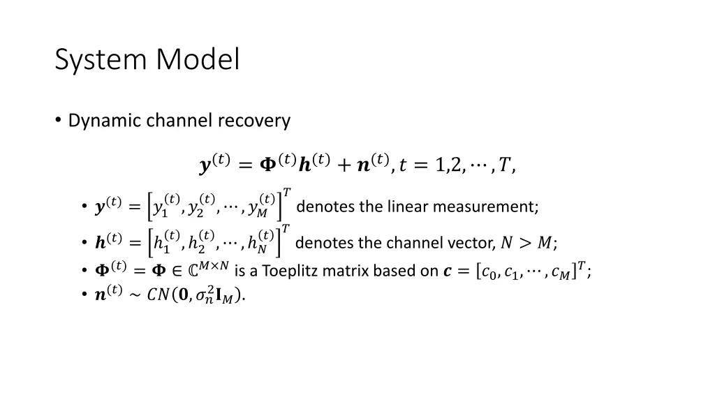 system model