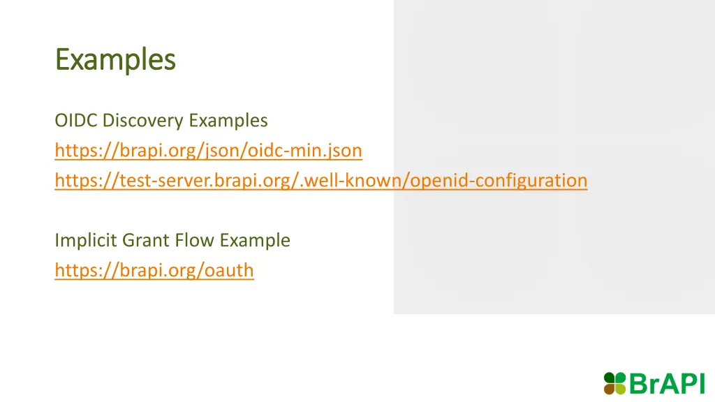 examples examples