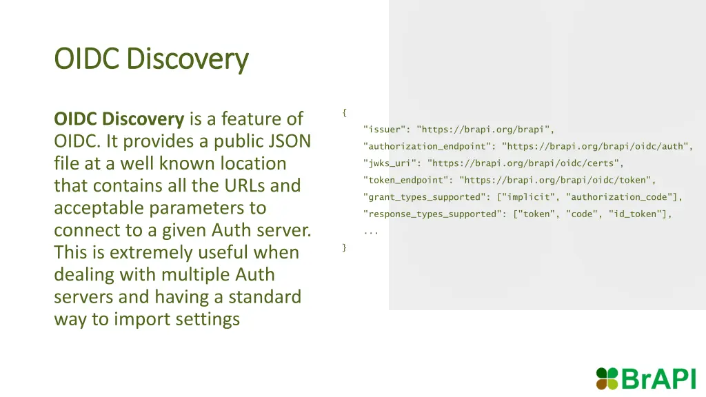 oidc discovery oidc discovery