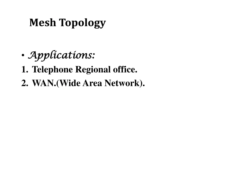 mesh topology 5