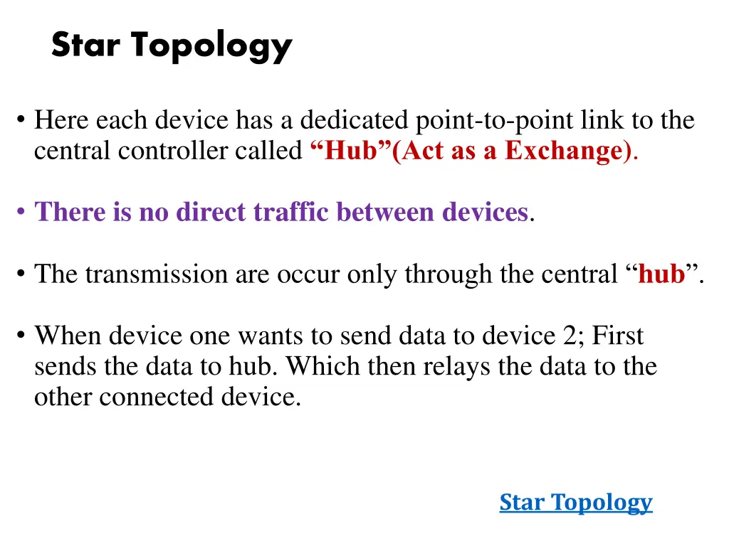 star topology 1