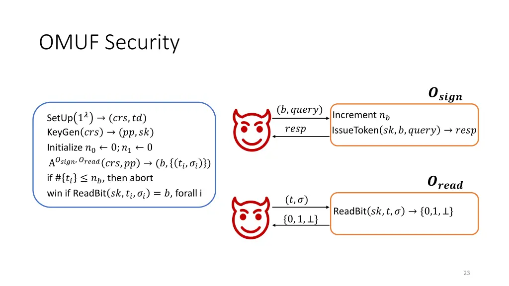 omuf security