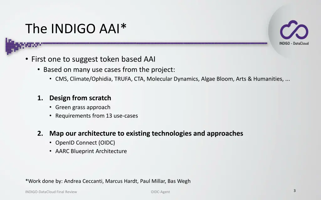 the indigo aai
