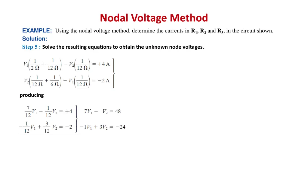 nodal voltage method 8