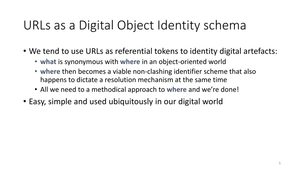 urls as a digital object identity schema