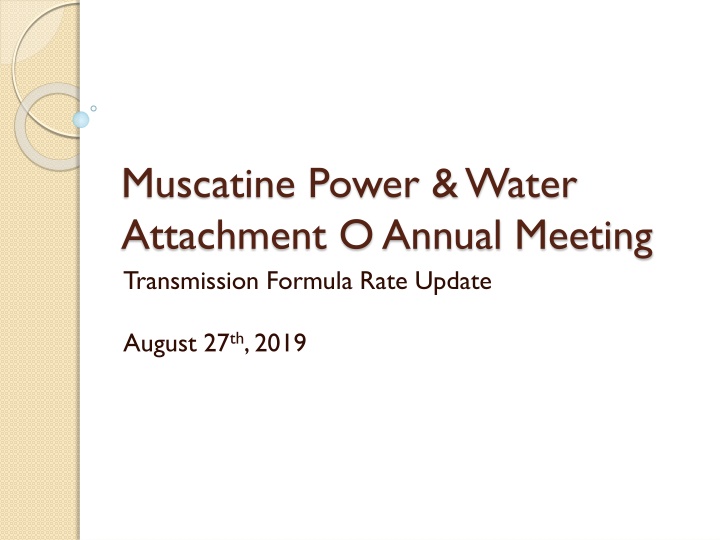 muscatine power water attachment o annual meeting
