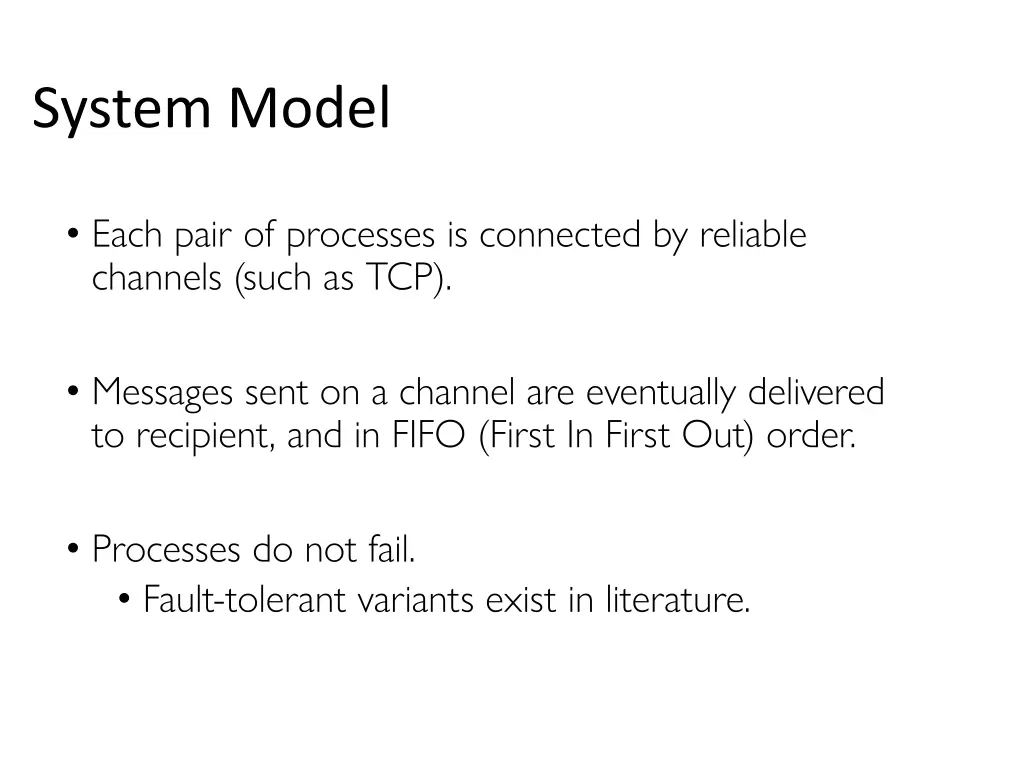 system model